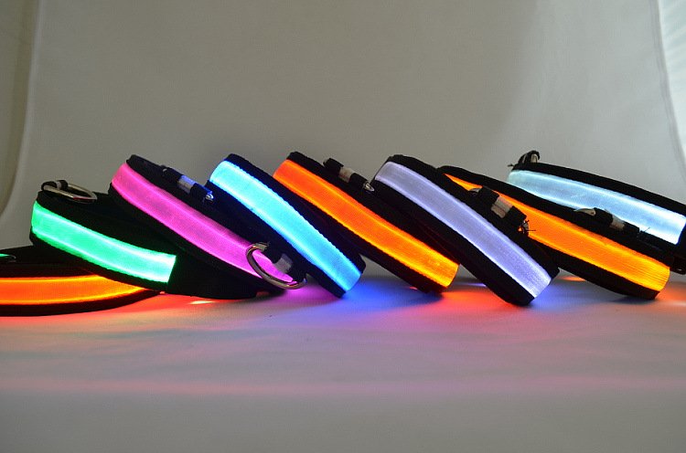 Bark & Glow LED Light Up Dog Collar