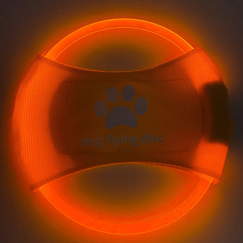 Bark & Glow Flying Discs Light Glowing LED
