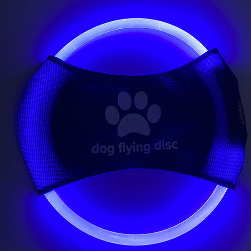 Bark & Glow Flying Discs Light Glowing LED