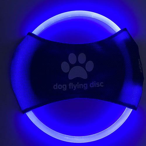 Bark & Glow Flying Discs Light Glowing LED
