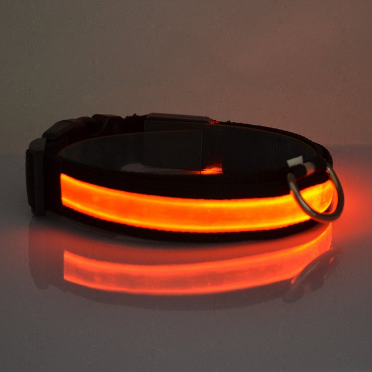 Bark & Glow LED Light Up Dog Collar