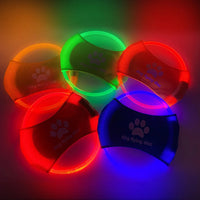 Bark & Glow Flying Discs Light Glowing LED