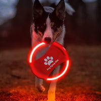 Bark & Glow Flying Discs Light Glowing LED
